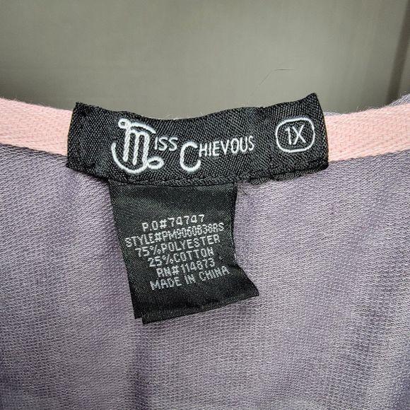 Miss Chievous Tee Hoodie "Dream" Graphic - Size 1X - Picture 6 of 6